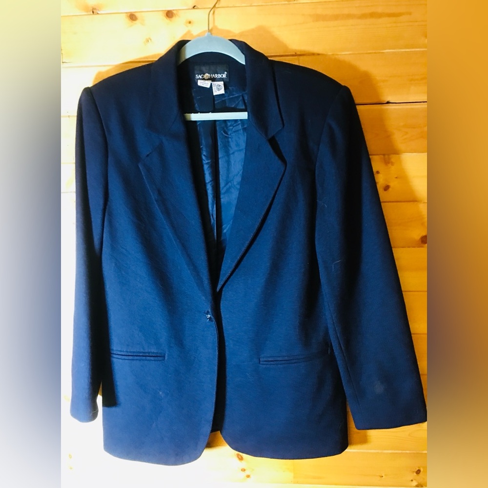 Sag Harbor Navy Blazer